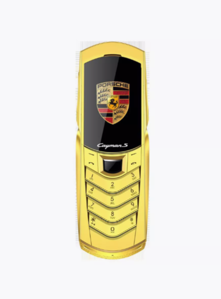 Мобильный телефон Porsche Cayman S Gold DUAL SIM кнопочный