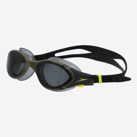 Очки для плавания Speedo , 8-00232817134-7134, Biofuse 2.0 Polarised черн/зелен, размер One Size