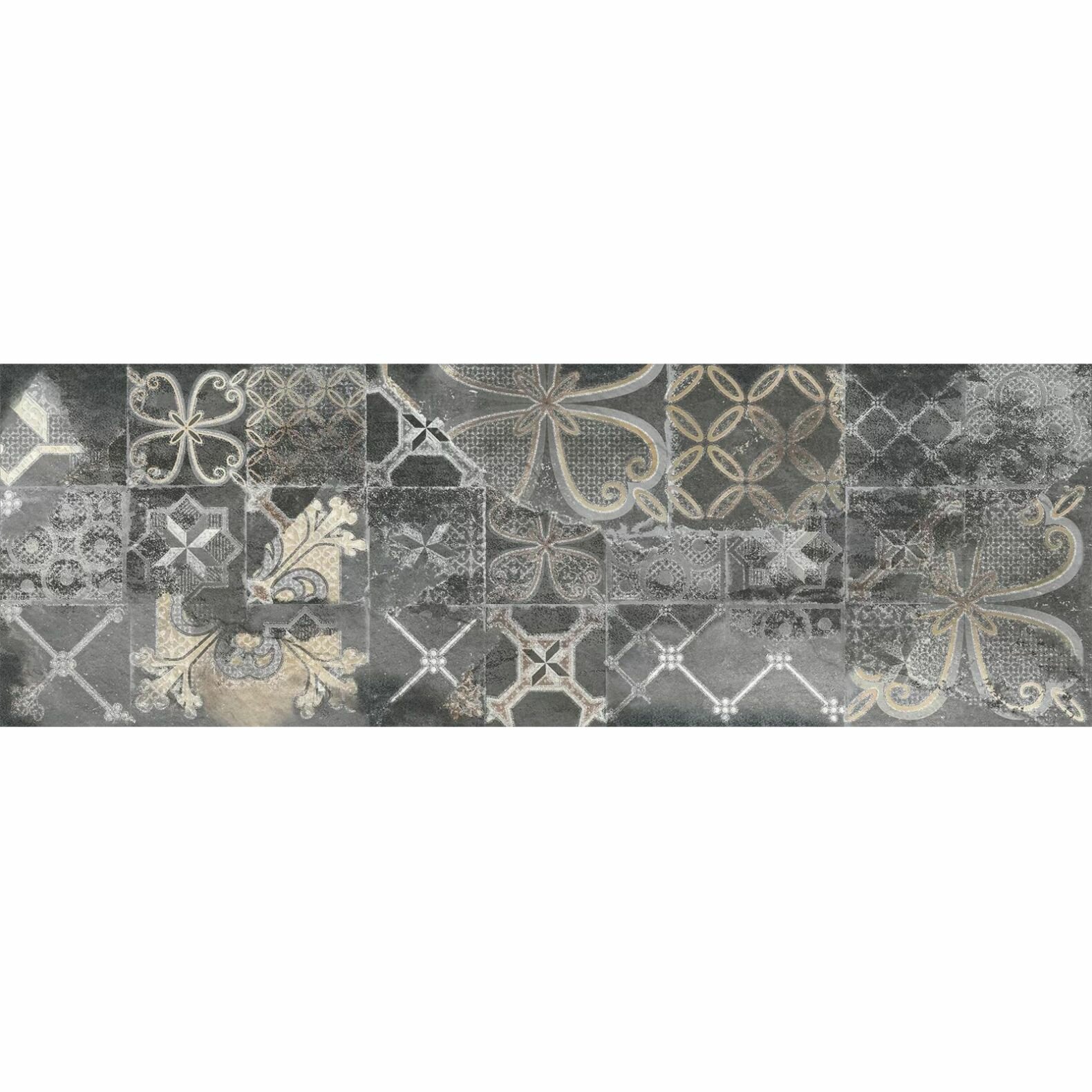 фото Керамическая плитка Delacora Kreo Dark 24.6x74 см (WT15KRE07R) (1.247 м2)