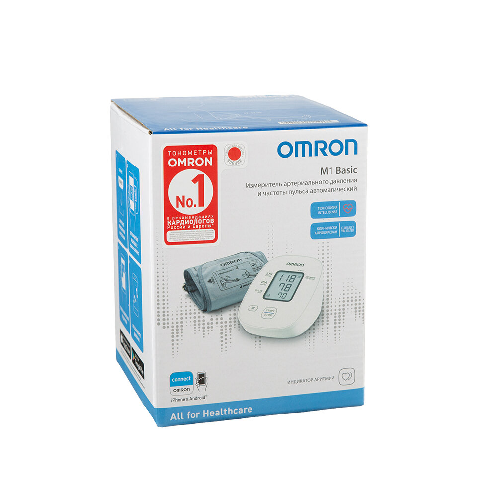 Тонометр OMRON M1 Basic (HEM-7121J-RU) б/адаптера