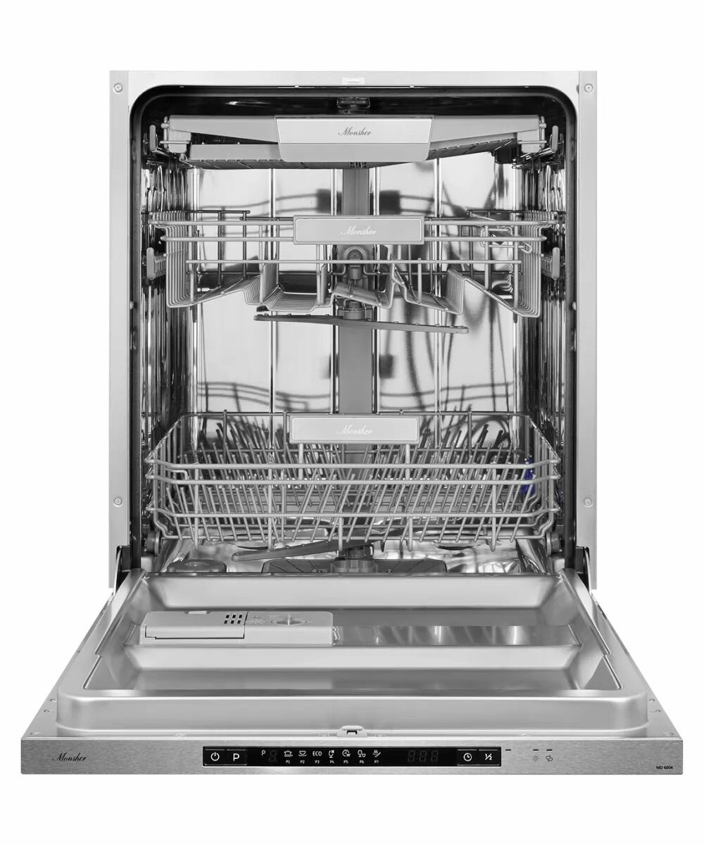 Посудомоечная машина MONSHER MD 6004, серебристый