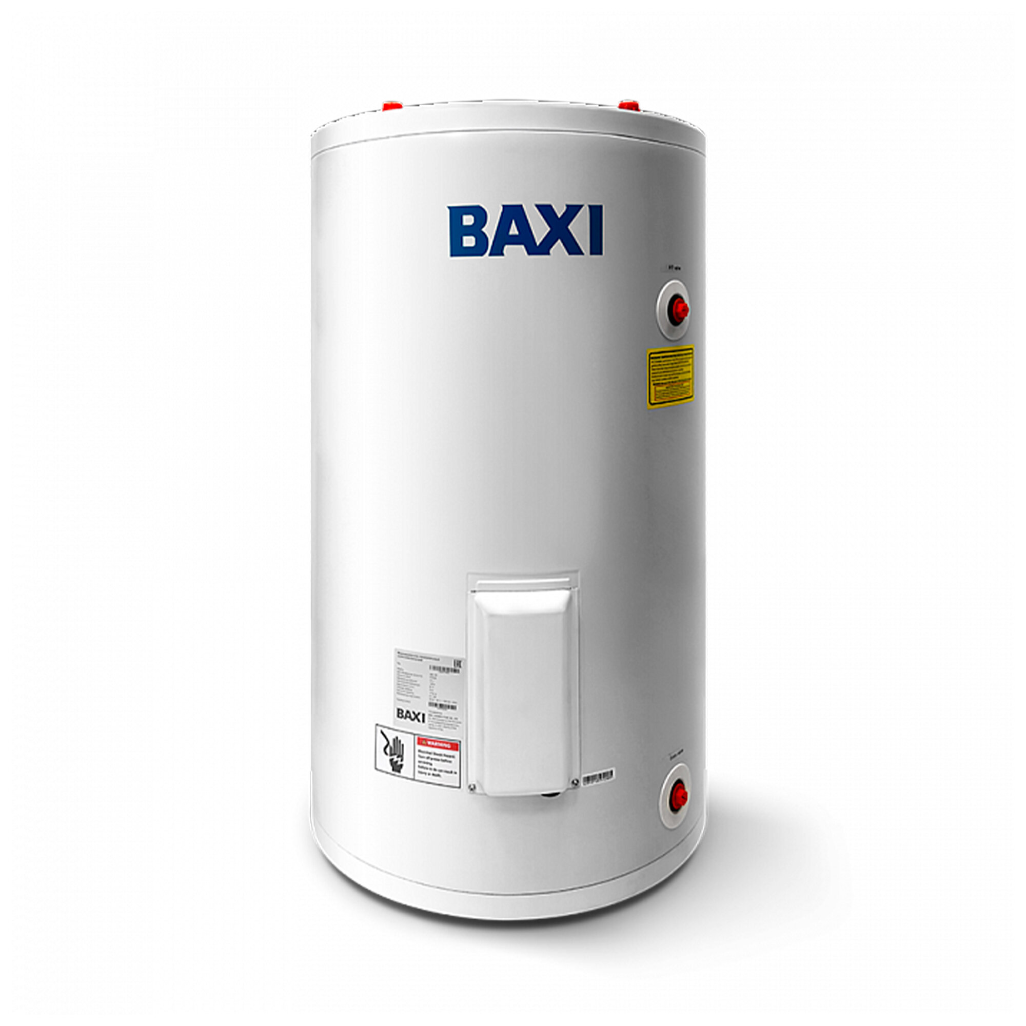 Бойлер косвенного нагрева BAXI UBC 150 напольный, одиночный змеевик, с верхним подключением - фотография № 1