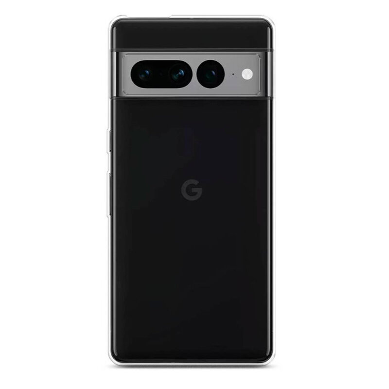 Чехол силиконовый для Google Pixel 7 Pro, прозрачный