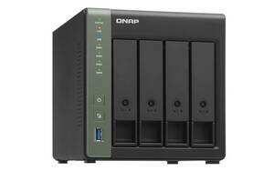 Сетевое хранилище данных QNAP SMB QNAP TS-431X3-4G NAS 4 HDD trays. Alpine AL314, 4-core, 1.7GHz, 4 GB DDR3 (1 x 2 GB) up to 8 GB (1 x 8 GB), 1x10 GbE SFP+, 1x2.5GB Ethernet, 1x1GB Ethernet, USB 3.2x3