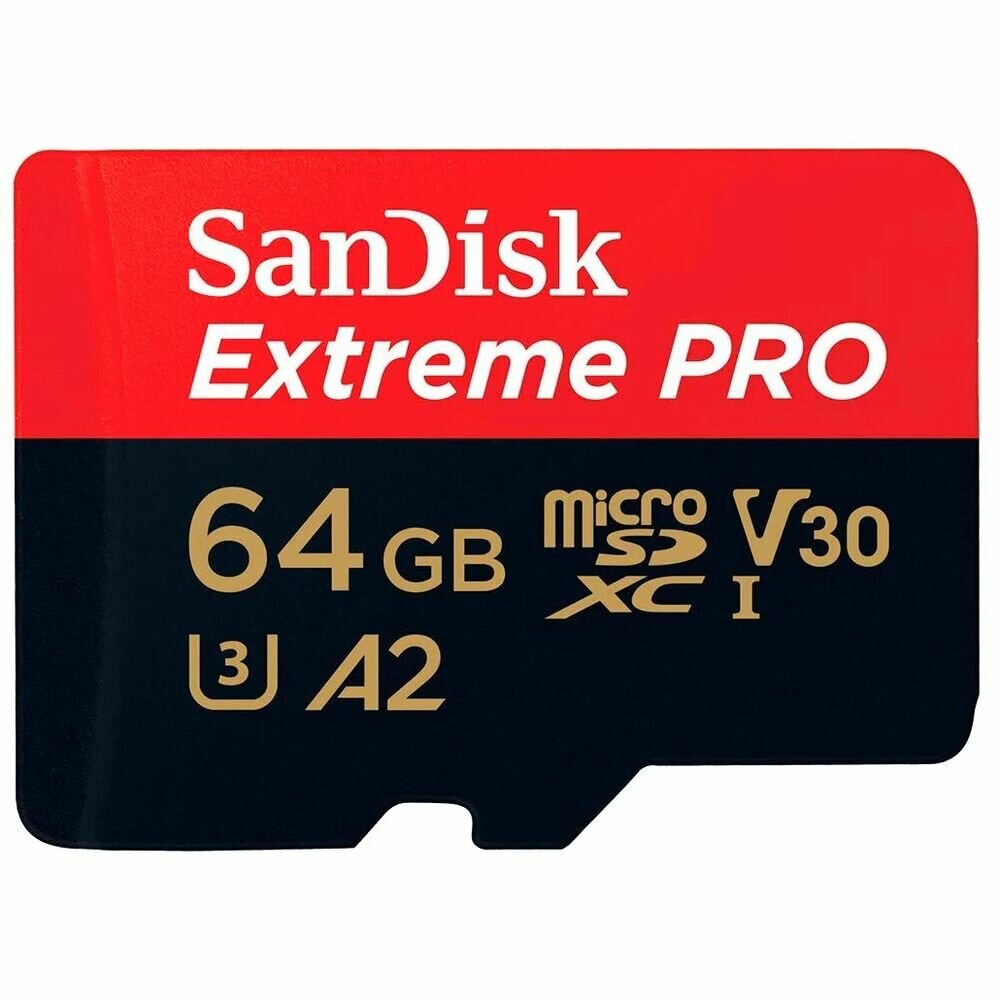 Карта памяти SanDisk Extreme Pro microSDXC Class 10 V30 A2