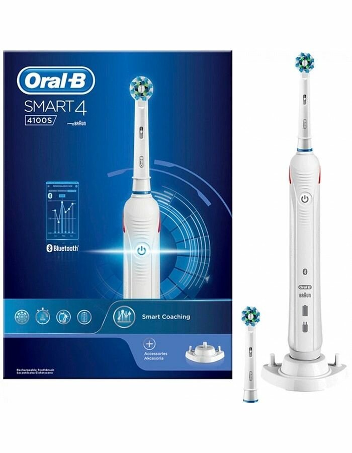 Электрическая зубная щетка Braun Toothbrush Smart 4100 Sensitive