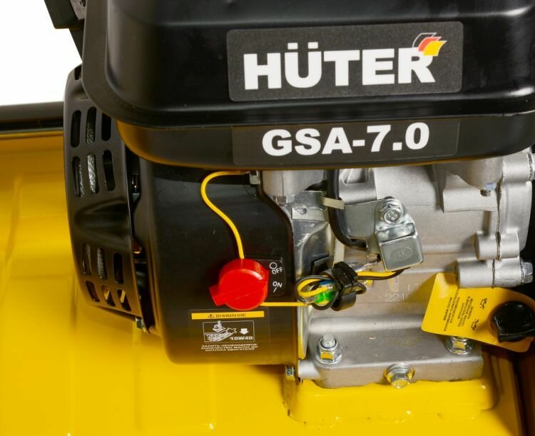 Бензиновый скарификатор-аэратор GSA-7,0 Huter - фотография № 9