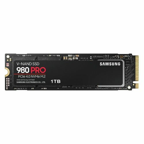 Samsung Накопитель SSD PCIe 4.0 x4 1TB MZ-V8P1T0B AM 980 PRO M.2 2280