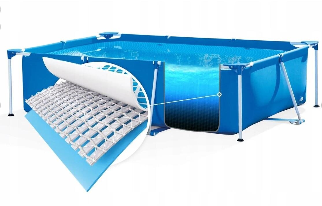 Каркасный бассейн Intex Restangular Frame Pool (28270/58983) - фотография № 2