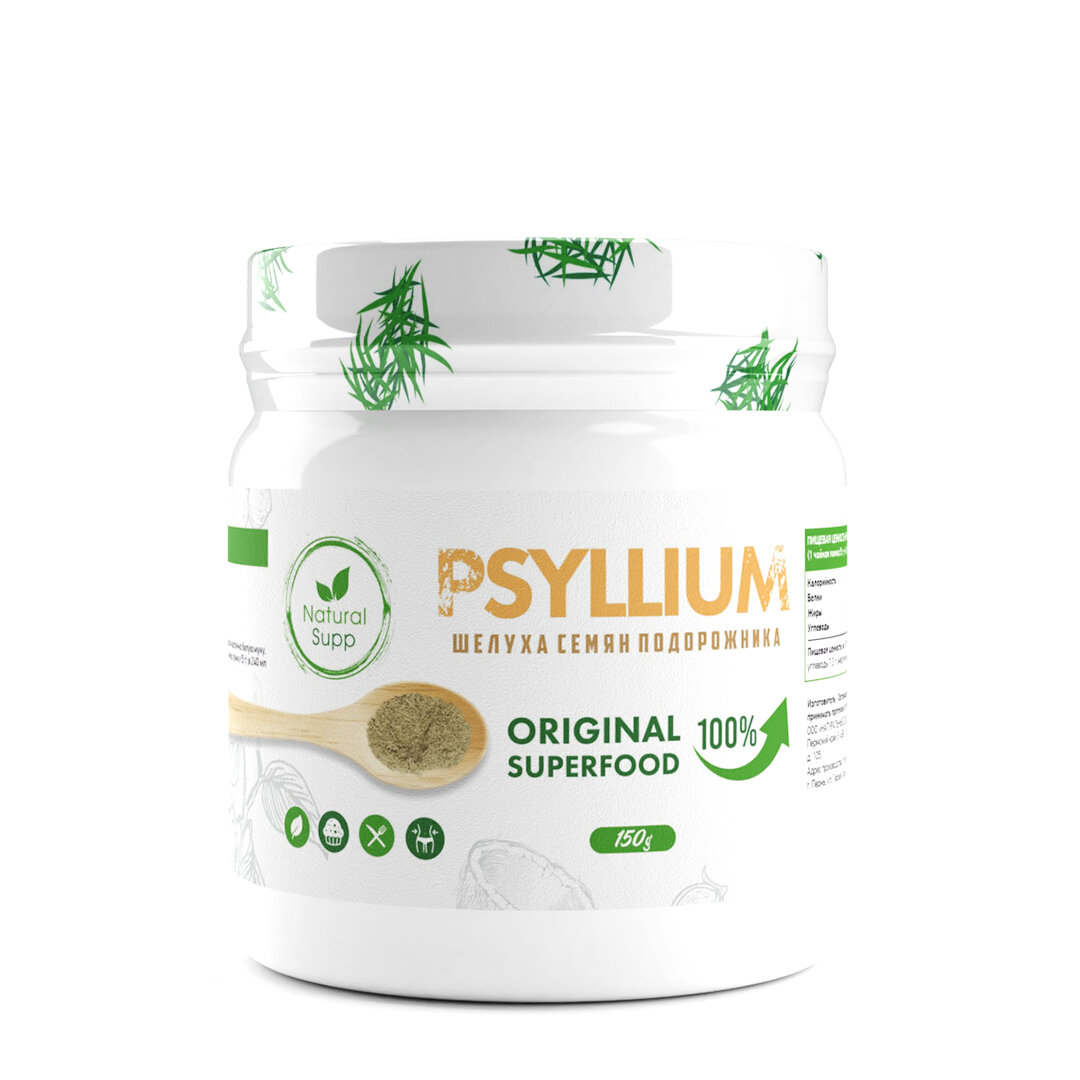 NATURALSUPP Суперфуды Псилиум 150г