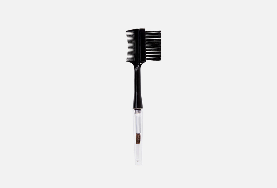 Комбинированная щеточка Sophin, Eyelash/Eyebrow comb with brush 1шт