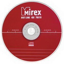 Диск CD-R 700Mb Mirex Hotline 48 speed (конверт)