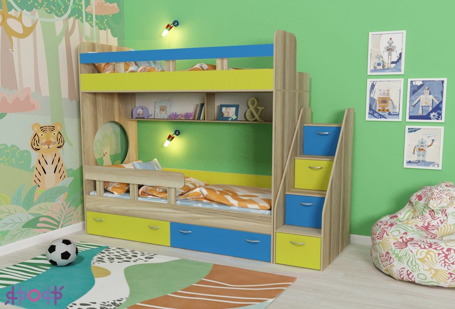 фото Кровать Ярофф