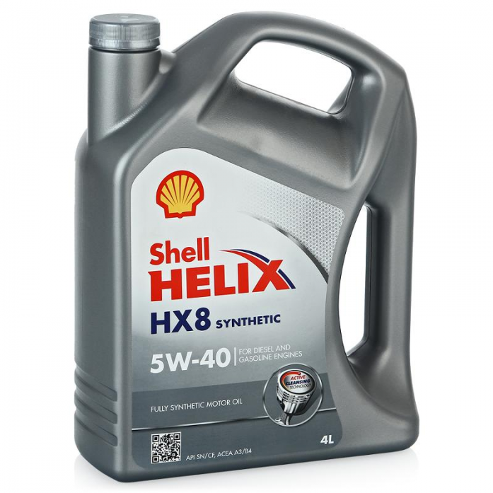 Масло моторное SHELL HX8 5W40 4 л