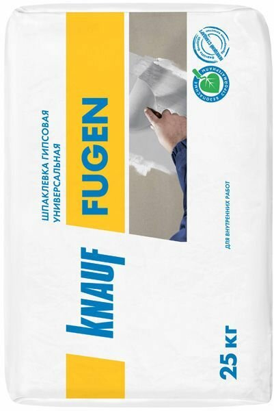 Шпаклевка КНАУФ-Фуген на гипсо-полимерной основе, универсальная, 10 кг Knauf - фото №1