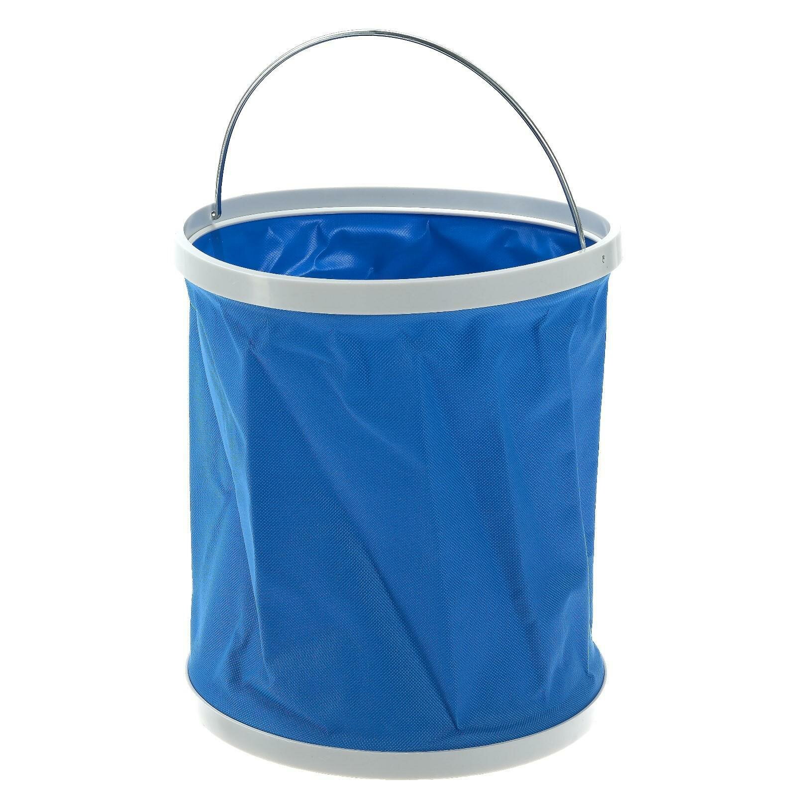 фото Ведро складное 11 л, автомобильное, синий