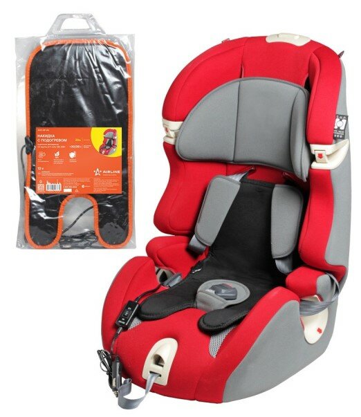 фото Обогрев сидений на детское автокресло 12В, 22Вт