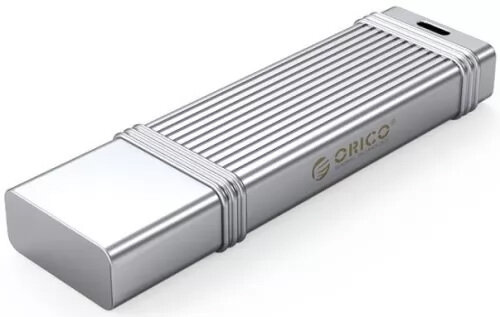 Накопитель USB 3.2 256GB Orico серебристый - фото №1
