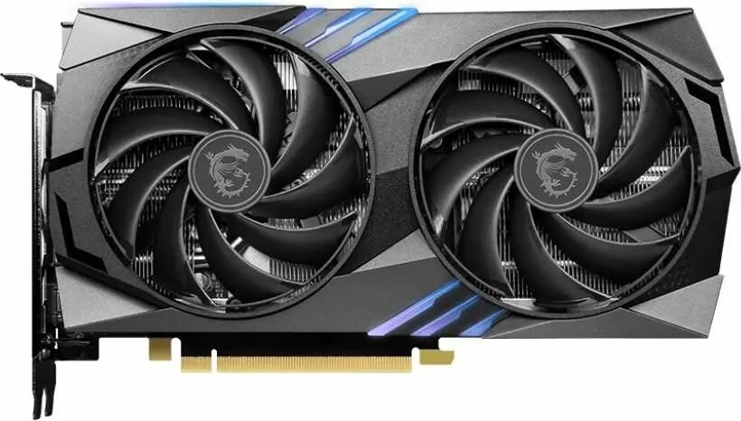 Видеокарта MSI NVIDIA GeForce RTX 4060TI RTX 4060 Ti GAMING 8G 8ГБ Gaming, GDDR6, Ret