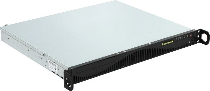 Сервер в корпусе высотой 1U Никс sS6000/1U S637T1Ei Xeon E3 1245 V6/32 ГБ/1 x 1 Тб SSD/Aspeed AST2400