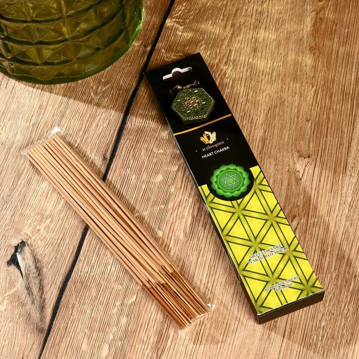 фото Ароманабор "Chakra" (набор 40 палочек) и подставка Сладкий апельсин, лимон и пачули