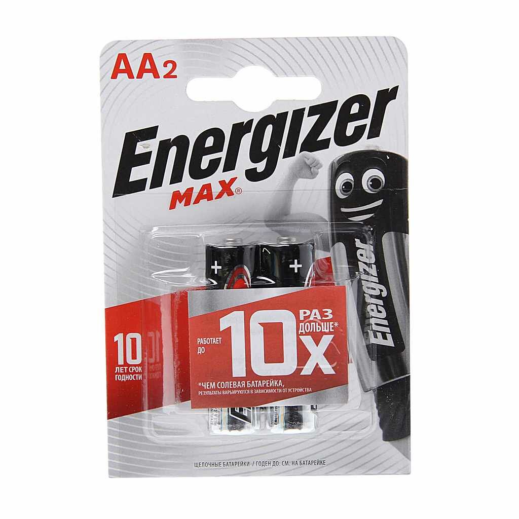 Батарейка AA LR6 1.5V блистер 2шт. (цена за 1шт.) Alkaline Plus LR6М BC2 ENERGIZER