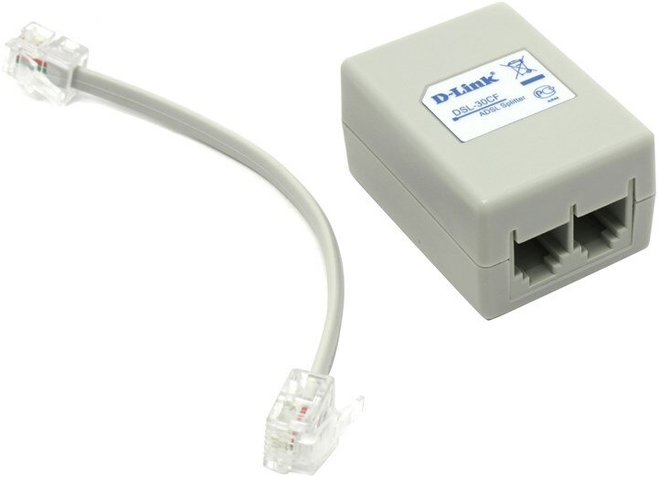 Сплиттер D-link 3142S-4C-ADSL