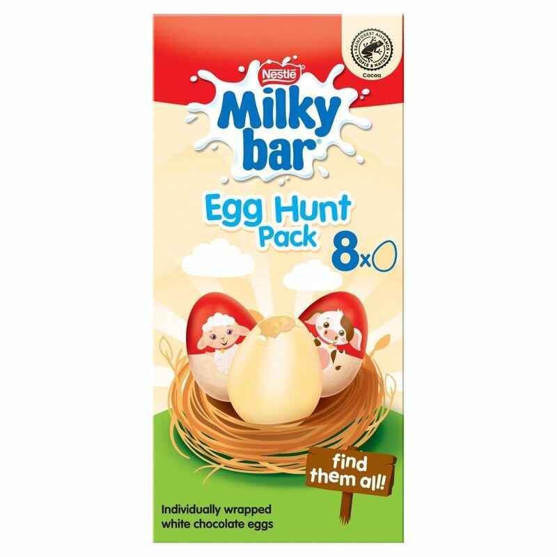 Набор шоколадных яиц Milkybar Egg Hunt (3 х 120 г) - фотография № 2
