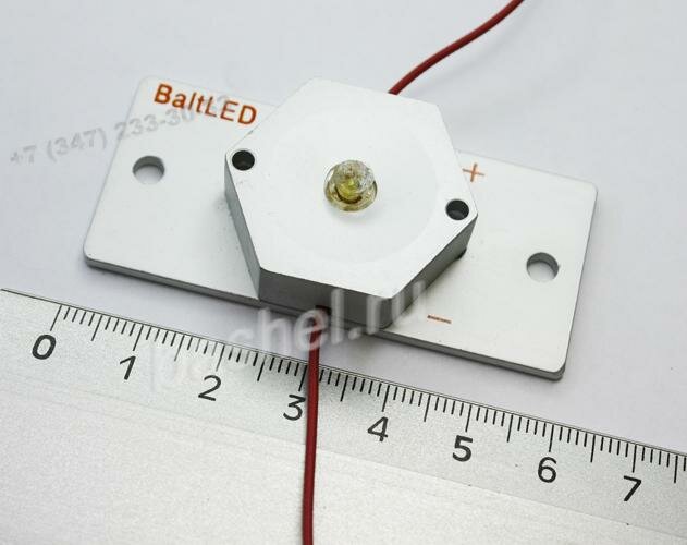 LED modul PCB-3-HP1,2W-W (160°), Модуль светодиодный электротовар