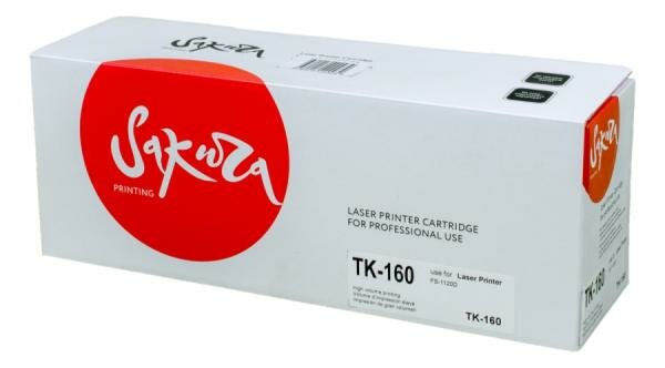Картридж Sakura TK160 (1T02LY0NL0) для Kyocera Mita FS-1120, черный, 2500 к.