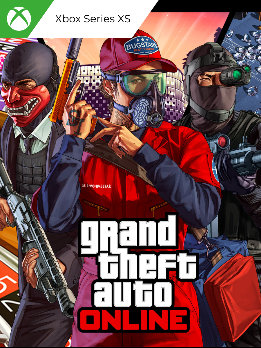 Grand Theft Auto V (GTA 5 2022): Online для Xbox Series X|S (Аргентина) русские субтитры электронный ключ
