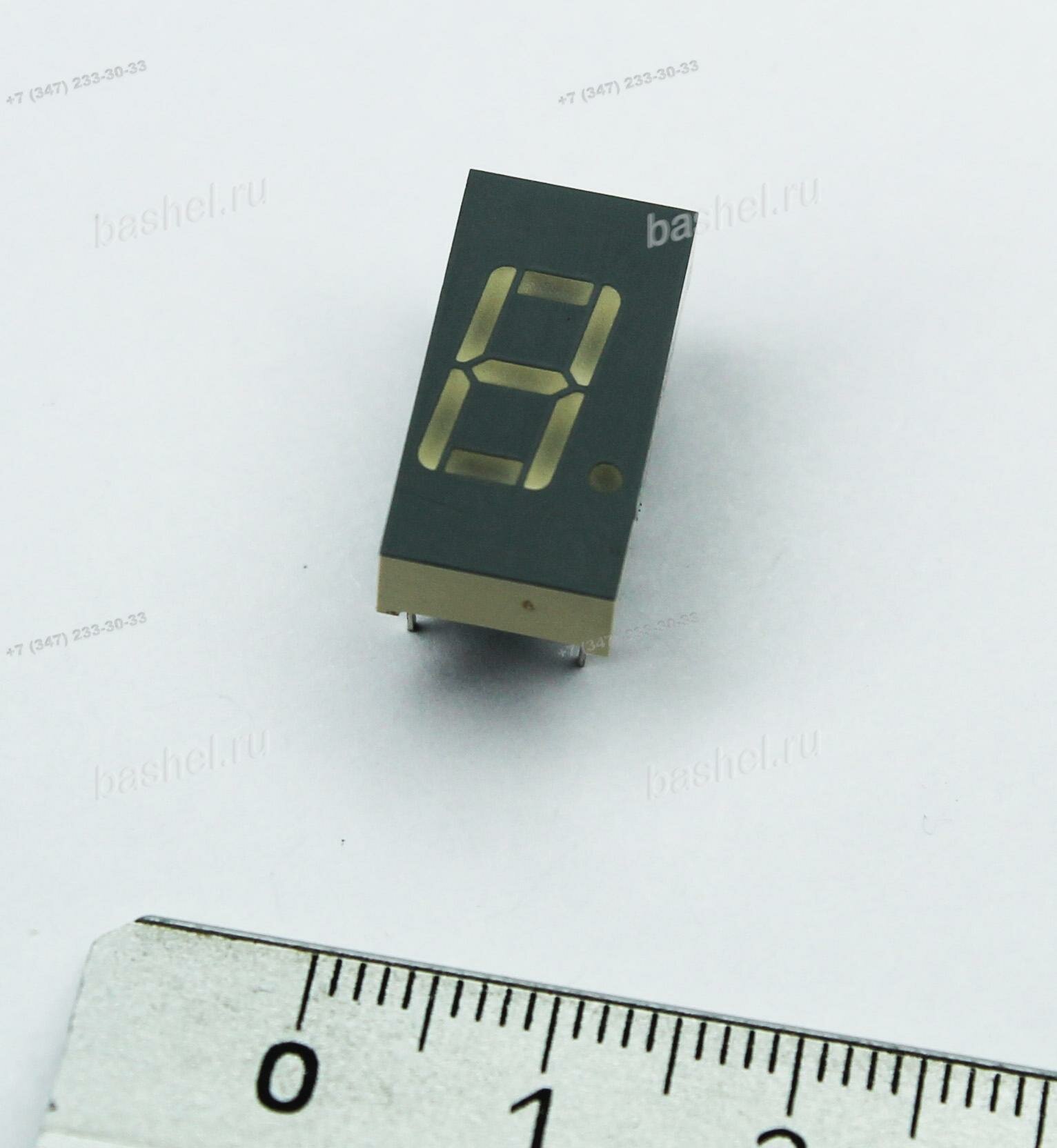 Индикатор SA04-12EWA (10,16мм 1х7 кр. ОА 8 мКд) электротовар