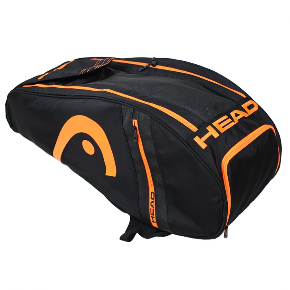 Теннисная сумка HEAD TEAM 2 BAG Black/Orange (6 ракеток)