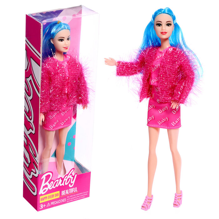 Кукла-модель шарнирная «Модный показ», микс
