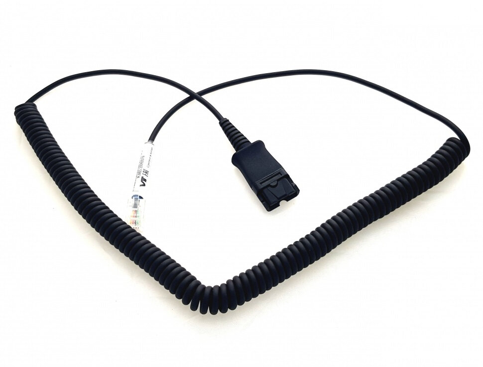 Yealink QD to RJ9 Cord for 3 Кабель QD to RJ9 Cord for 3rd Party