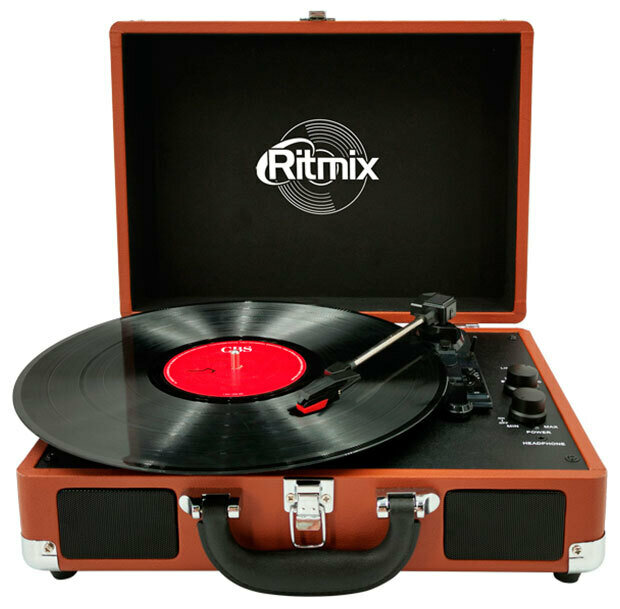 Проигрыватель винила Ritmix LP-160B Brown