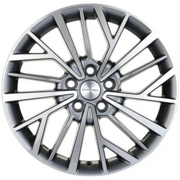   Khomen Wheels KHW1717 7x17 5*112 ET43 57,1 F-Silver-FP