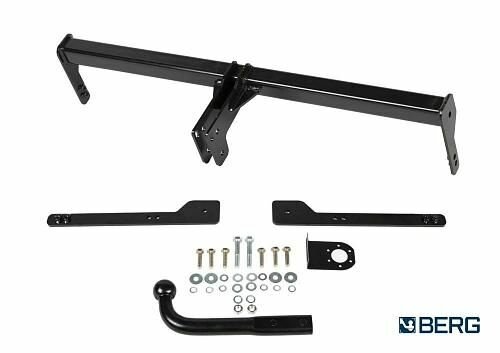 Фаркоп BERG Skoda Rapid (2014-2020, 2020-), Skoda Octavia A4 LB (1996-2010), Volkswagen Polo (2010-2020, 2020-), шар A, 1000/75 кг.