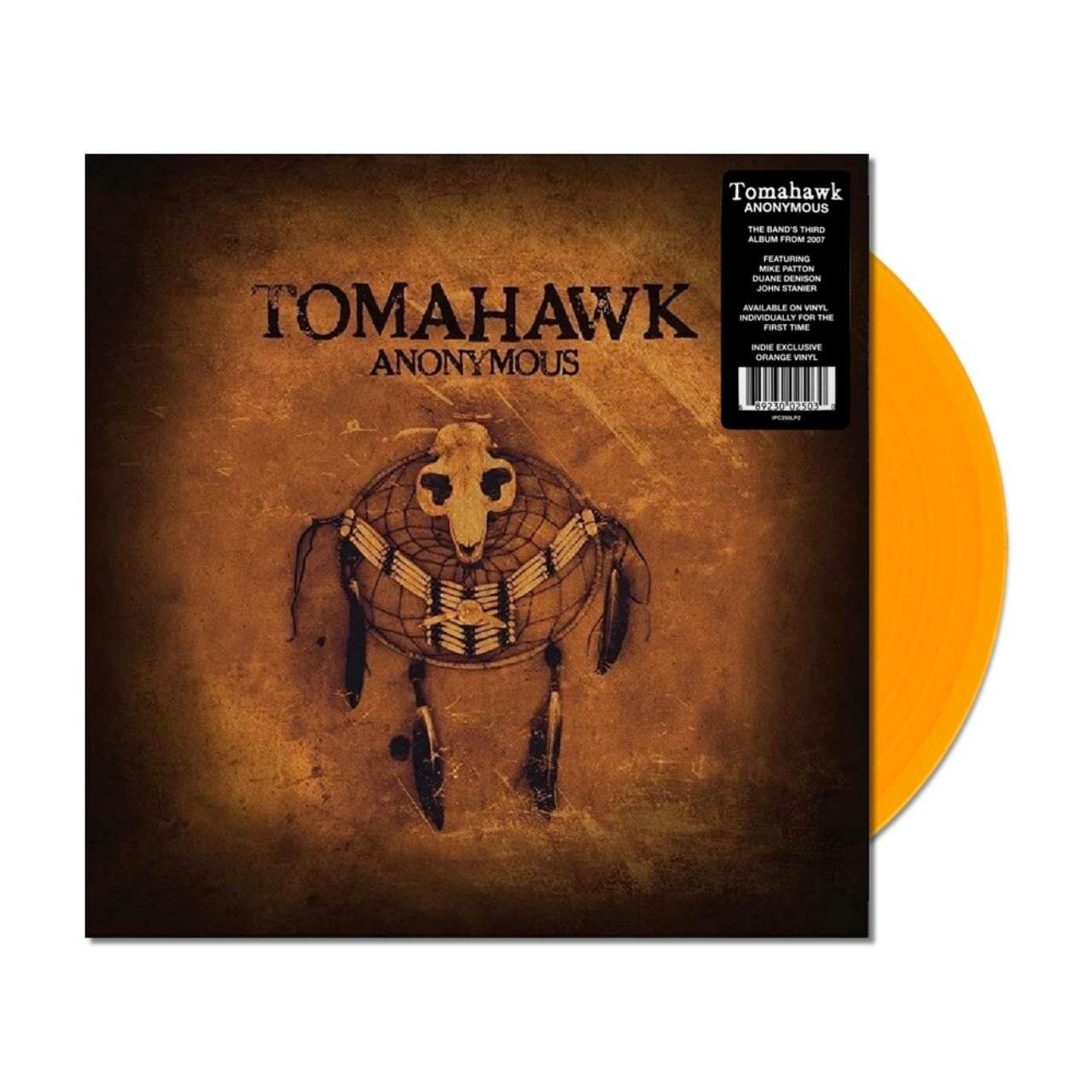 Виниловая пластинка Tomahawk - Anonymous (Orange)