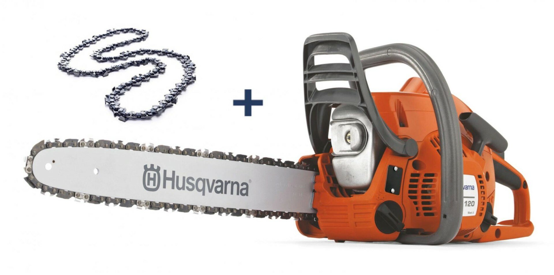 Бензопила Husqvarna 120 Mark II 14" 1500Вт 2л. с. дл. шин14" (35cm)