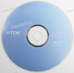 Диск TDK BD-RE 25 GB 2x