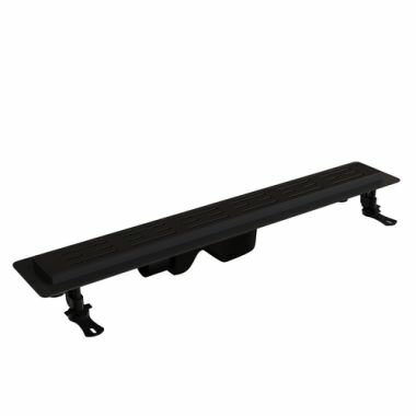 фото Душевой лоток RGW Drain Leo-30-600, сливной линейный, черный