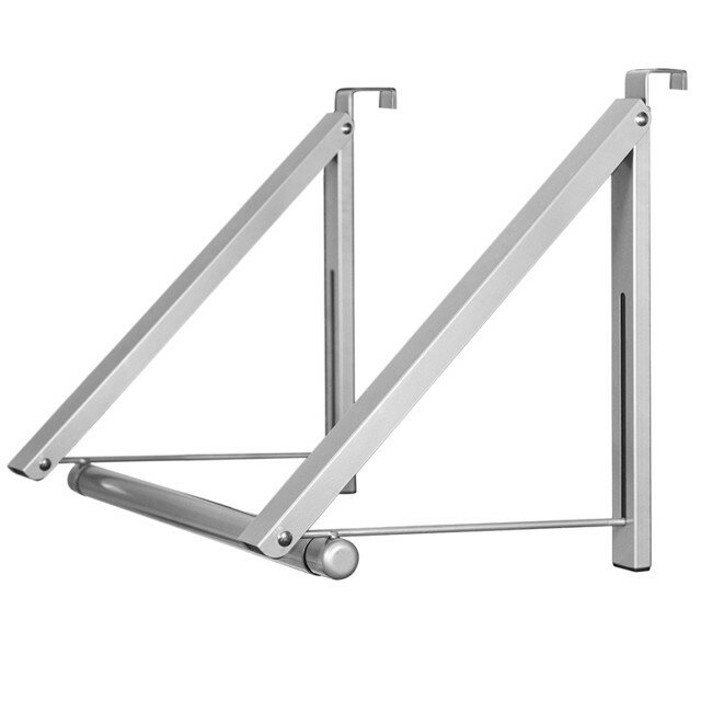 фото Полка-вешалка надверная складная tatkraft bridge 60x32x28см сталь