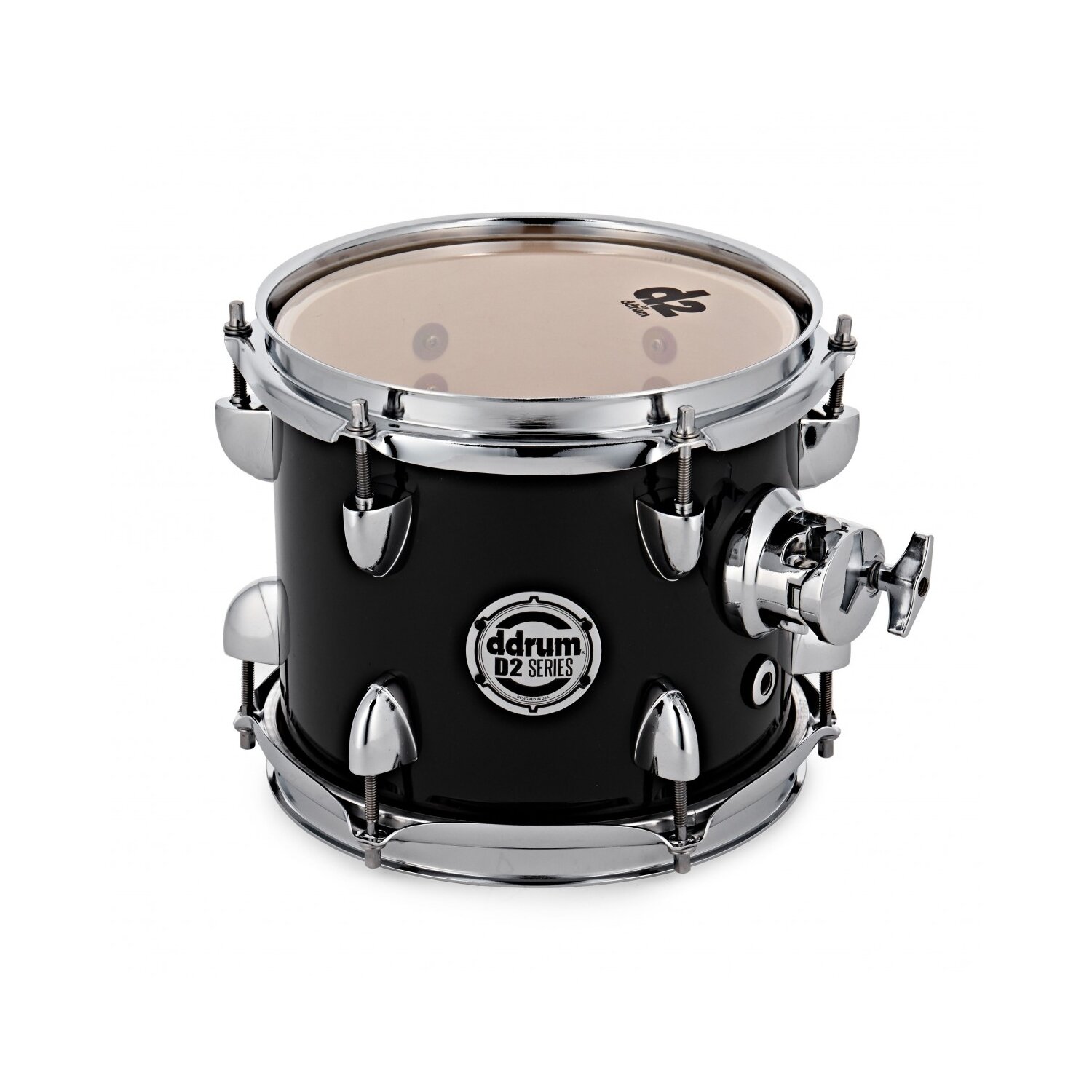 DDRUM D2 TT 8X7MB подвесной том 8", цвет Midnight Black, серия D2