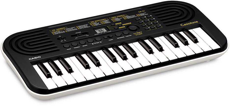Casio SA-51 синтезатор с автоаккомпанементом, 32 мини-клавиши, 32 полифония