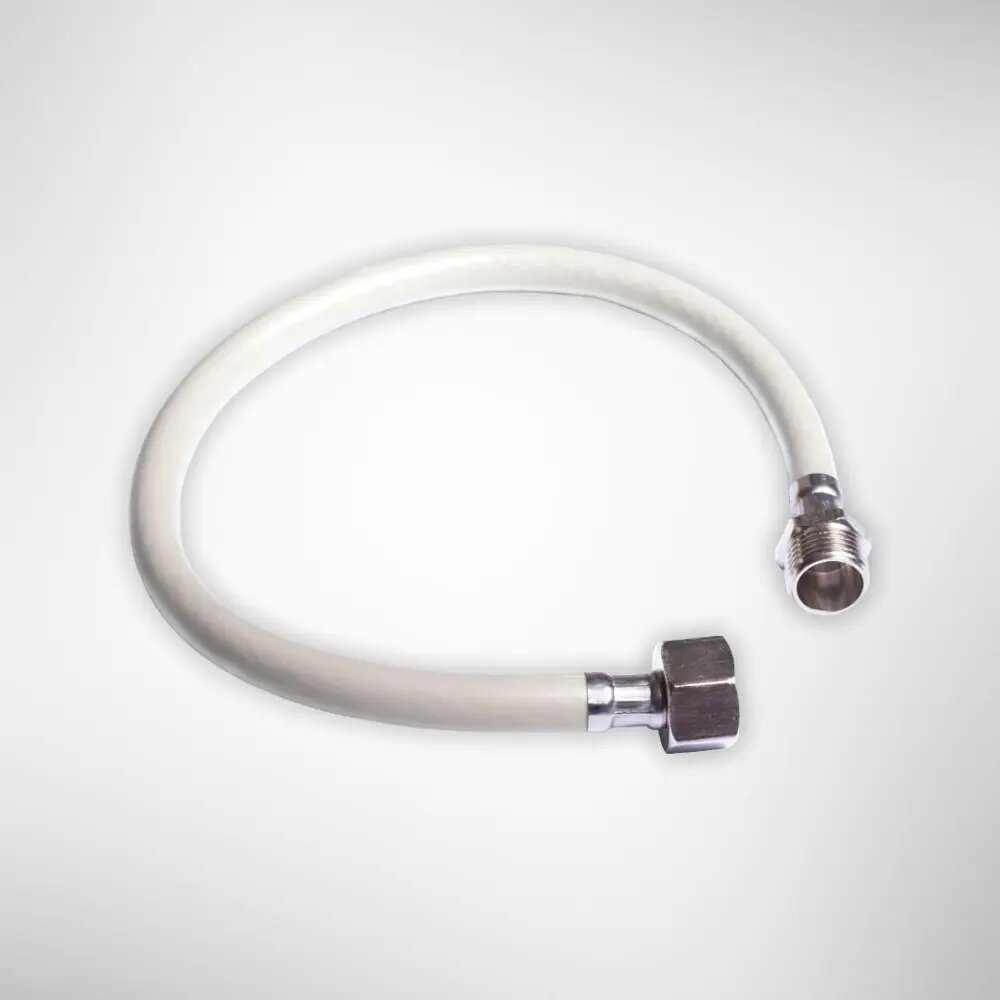 фото Шланг соединительный Русло 268523 для бытовых газовых приборов 1/2" внутренняя-наружная резьба 2 м