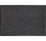 Коврик придверный 40*60 влаговпитывающий жаккард ромб 500гр/1,15мм, серый - изображение