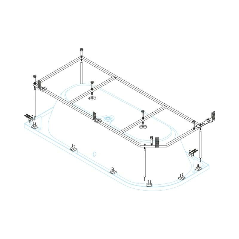 Cezares Металлический каркас CEZARES METAURO CORNER-MF