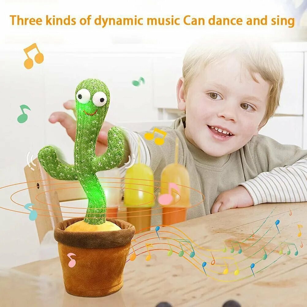 Танцующий кактус Dancing Cactus Говорящий 1