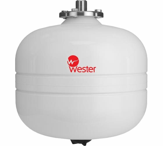 0-14-0390 Бак мембранный для системы ГВС и гелиосистем Wester Premium WDV 35_нерж Wester